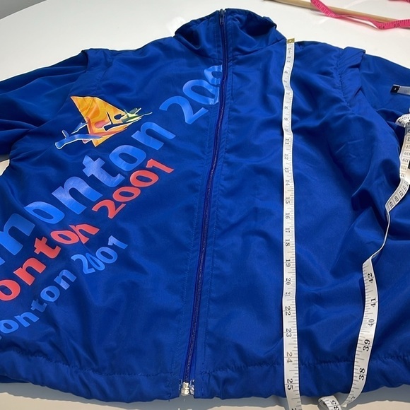 2001 Edmonton Alberta World Championships Volunteer 2 in 1 Windbreaker Jacket - Picture 7 of 8